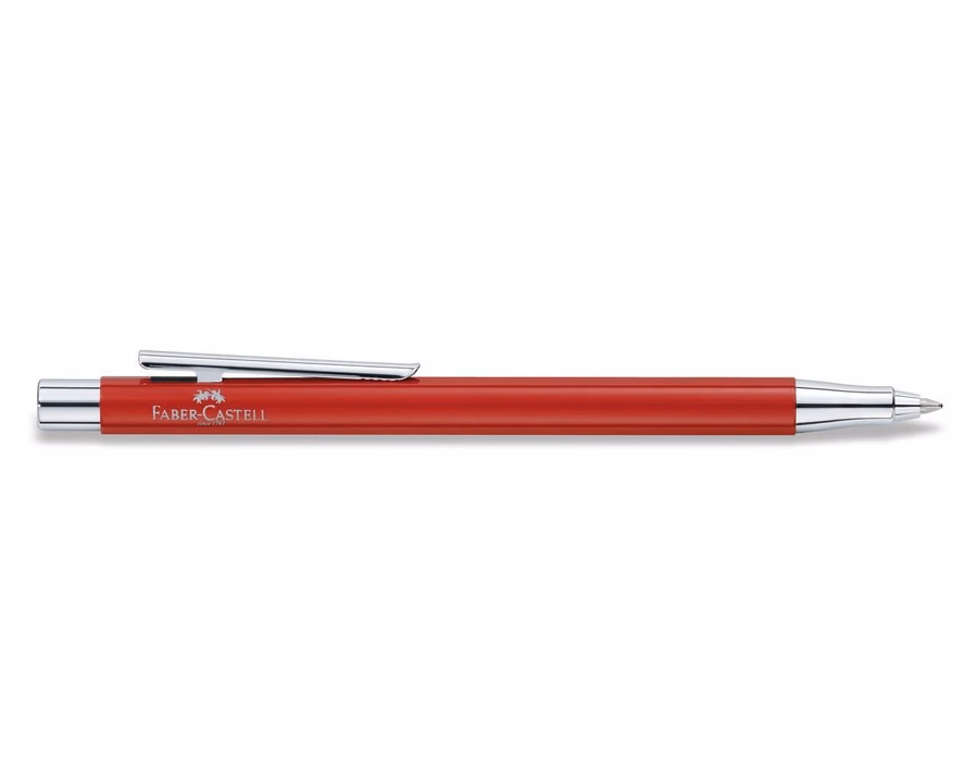 Neo Slim Oriental Red Ballpoint Pen