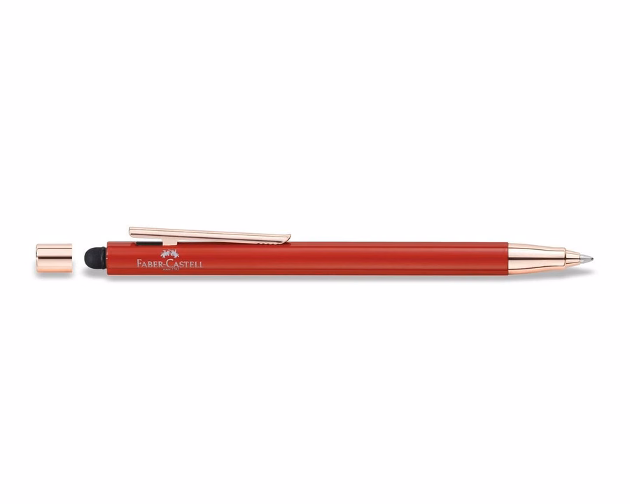 Neo Slim Oriental Red Ballpoint Pen Stylus