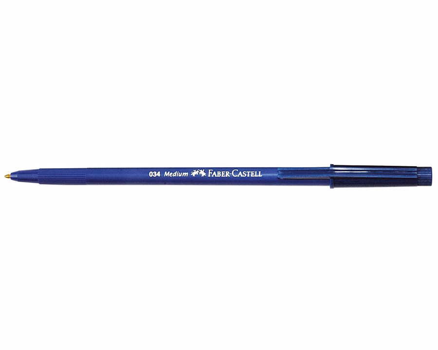 Ball Pen Lux 034-M Blue 12x