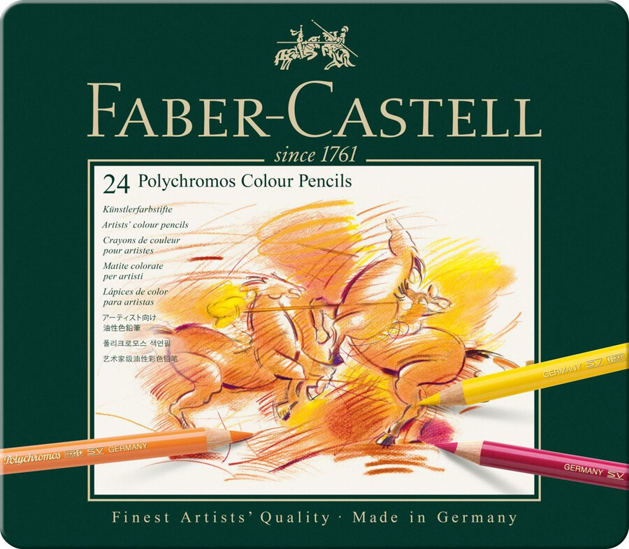 polychromos colour pencil
