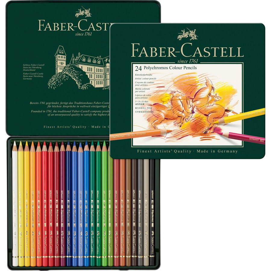 polychromos colour pencil