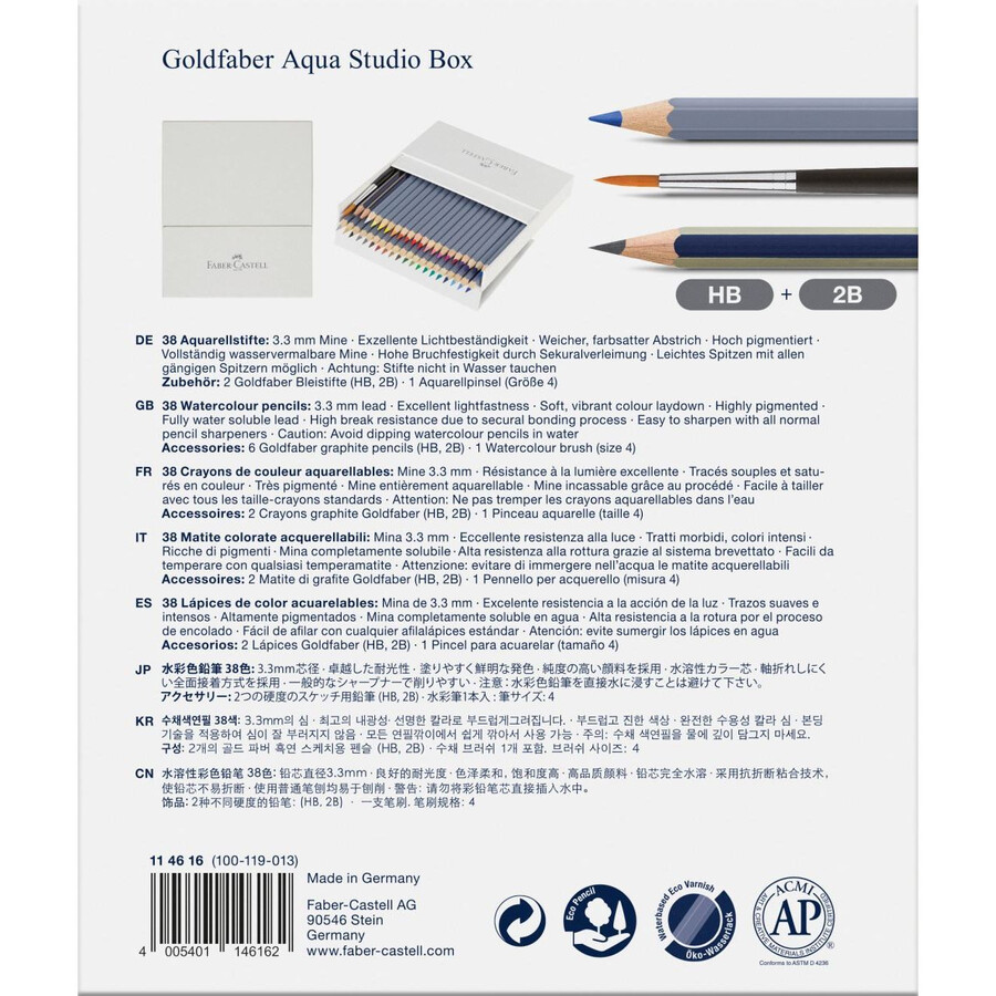 goldfaber aqua watercolour pencil