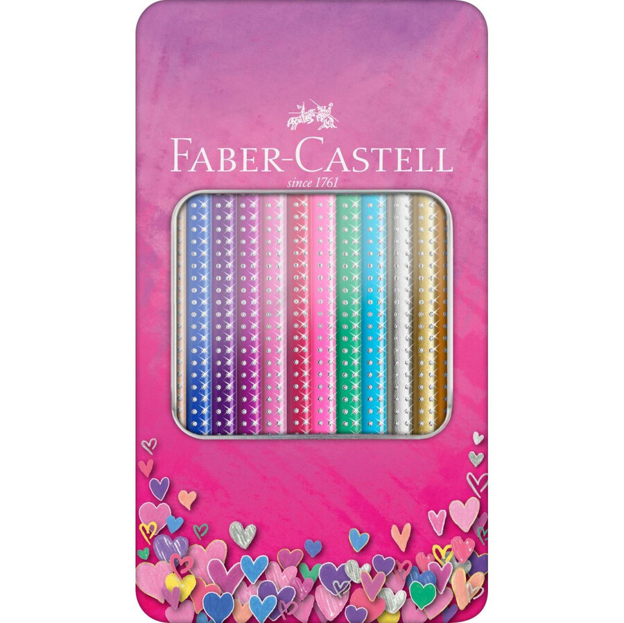 sparkle colour pencil