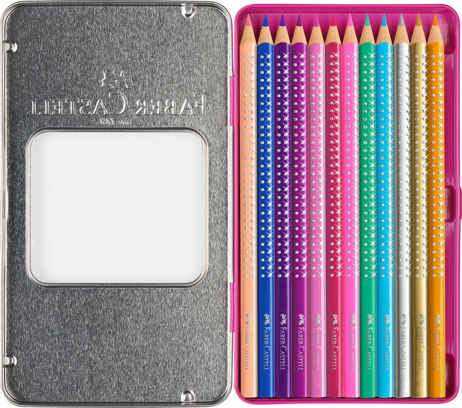 sparkle colour pencil