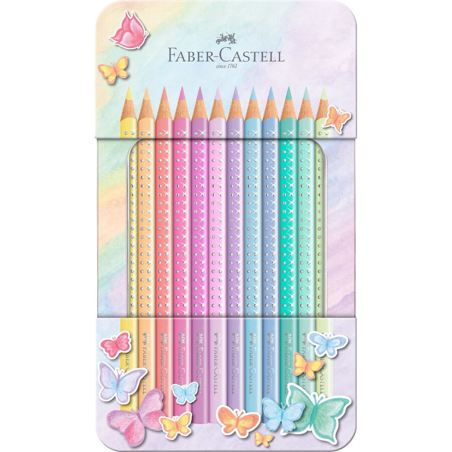 sparkle colour pencil