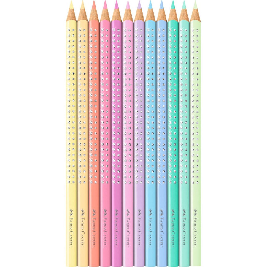 sparkle colour pencil