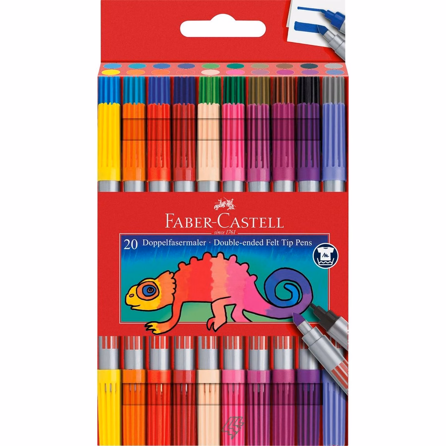 Double-Ended Felt-Tip Pen
