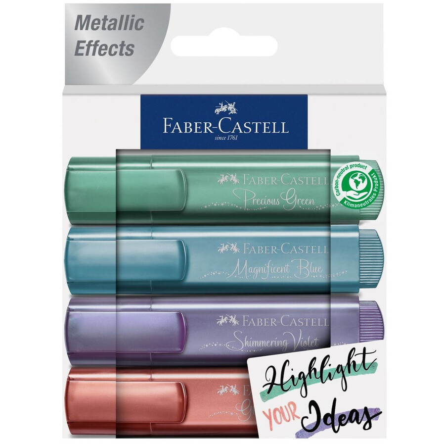 highlighter tl 46 metallic wallet 4x cs