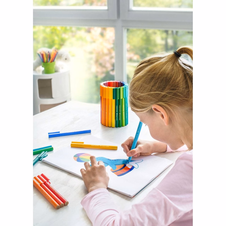 Connector Felt Tip Pen Set Carrying Case