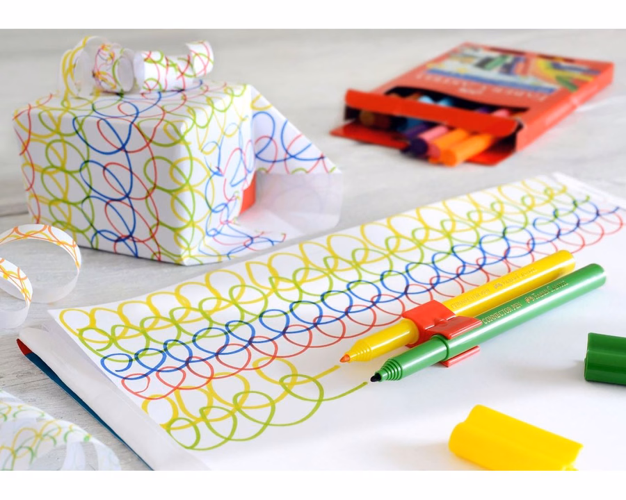 Connector Felt Tip Pen Set Carrying Case