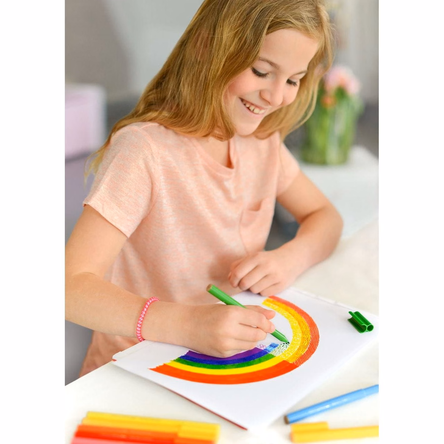 Connector Felt Tip Pen Set Carrying Case