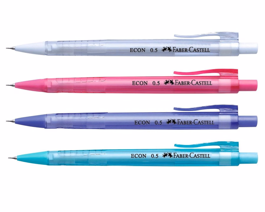 Mechanical Pencil Econ 0.5mm Pastel Col.
