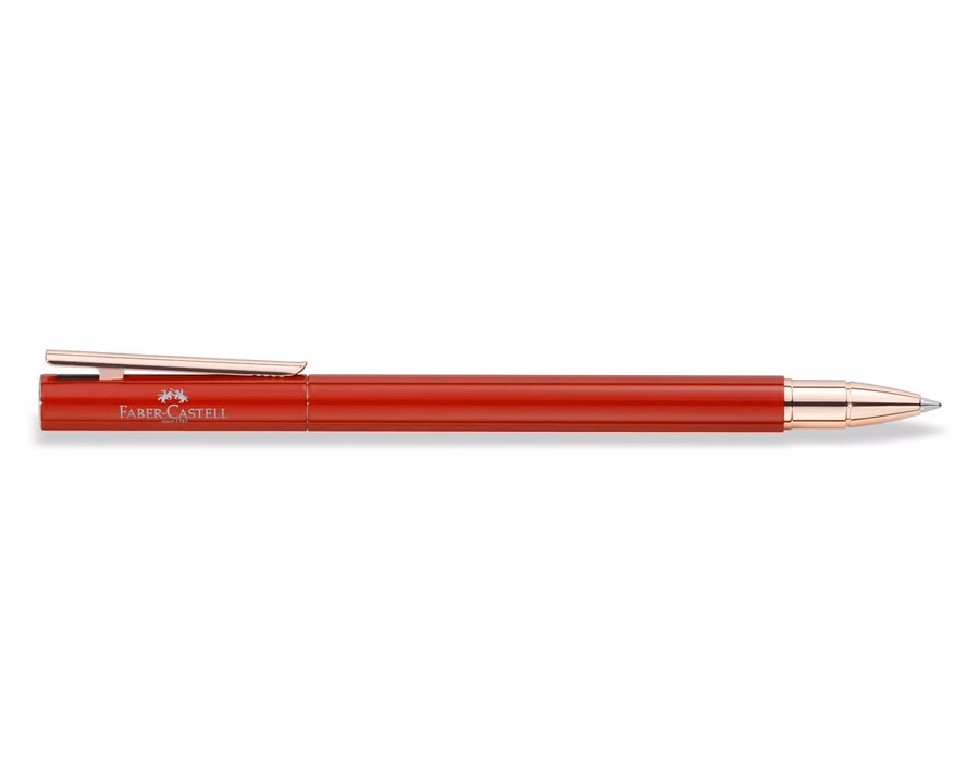 Neo Slim Oriental Red Rollerball Pen