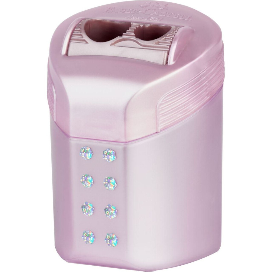 rollon sparkle double hole sharpener box
