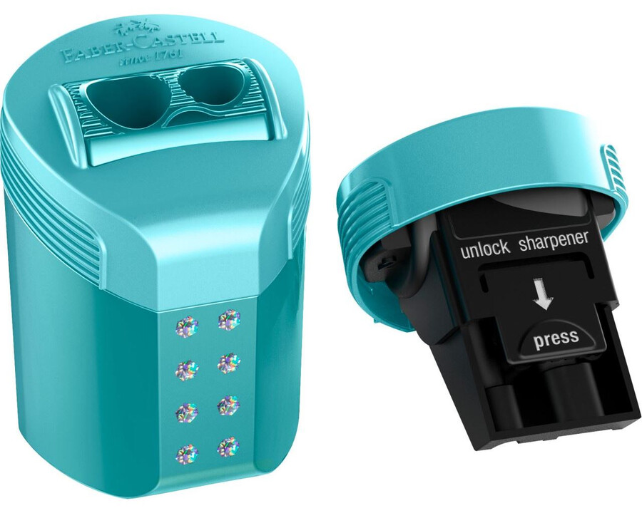 rollon sparkle double hole sharpener box