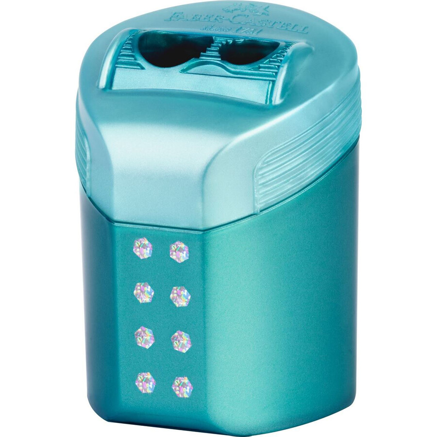 rollon sparkle double hole sharpener box