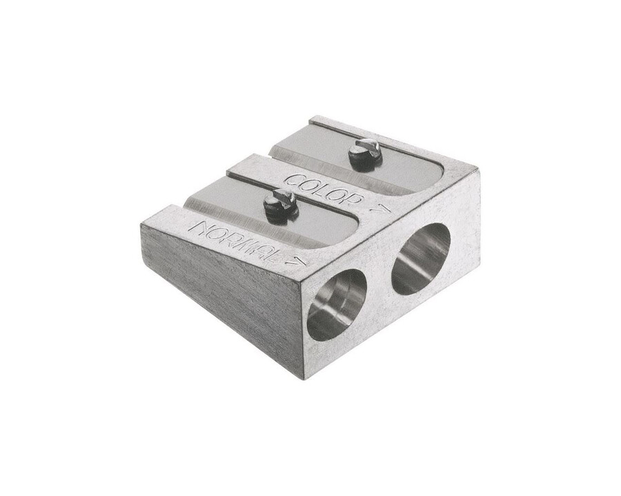 twin metal sharpener for artists